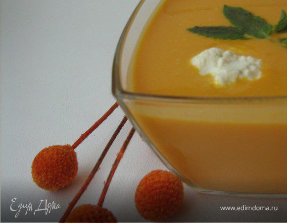 Сливочный крем-суп из тыквы Сливочный крем-суп из тыквы