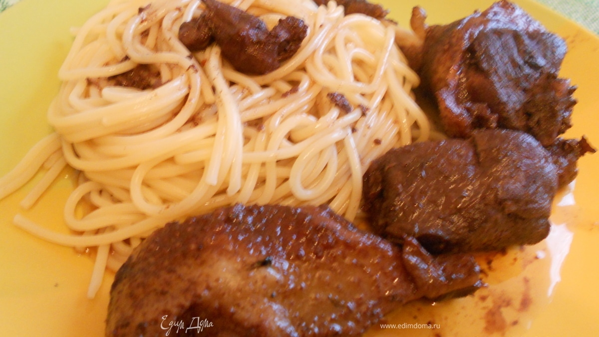 Утка в красном вине