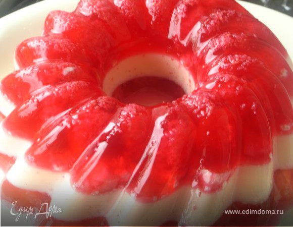 Желейно-бисквитный тортик "Вчерашнее удовольствие"