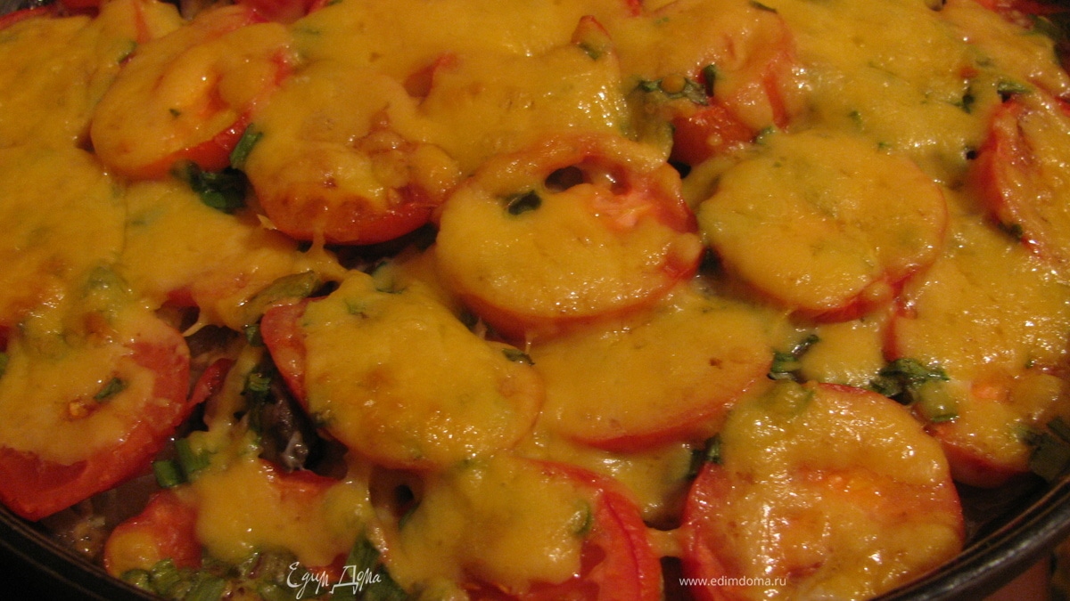 Овощная запеканка с печенью