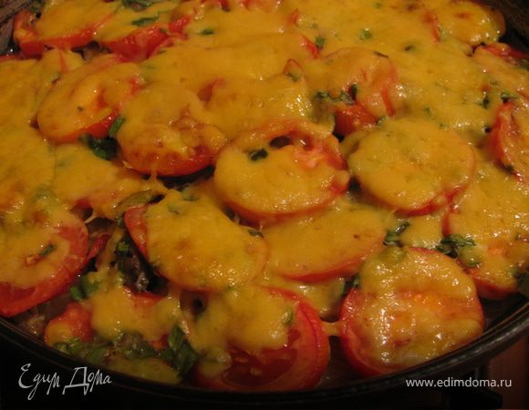 Овощная запеканка с печенью