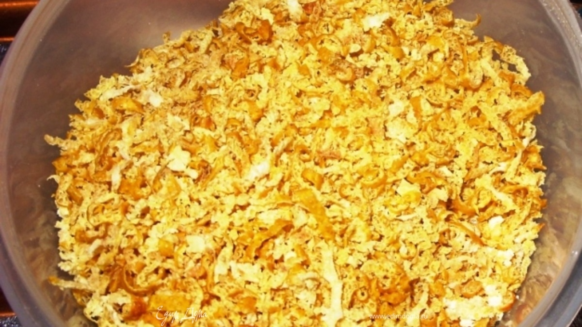 Цедра сушёная в микроволновке