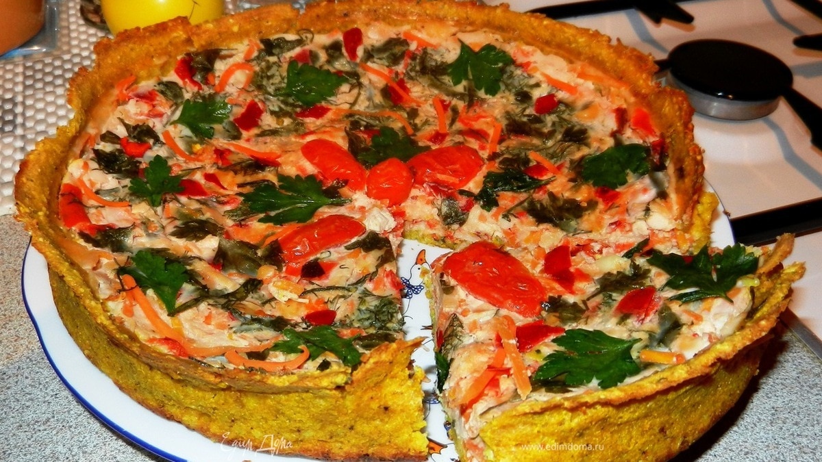 Тарт с хрустящим тестом "Осень"