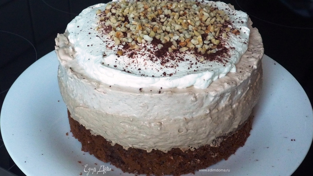 Ореховый торт "Латте Макиато"