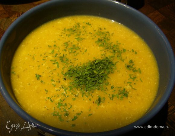 Суп-пюре из тыквы и яблока Суп-пюре из тыквы и яблока