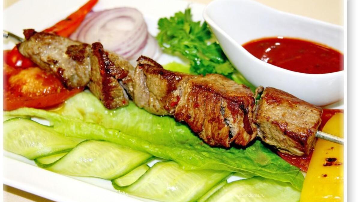 Шашлык из баранины