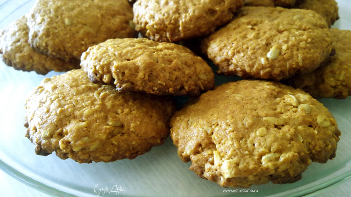 Овсяное печенье с семечками