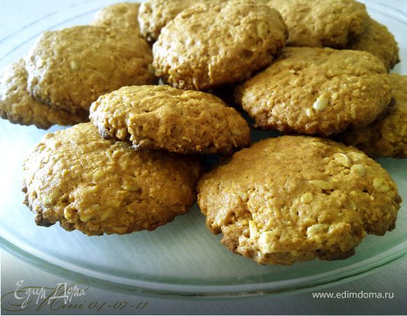 Овсяное печенье с семечками