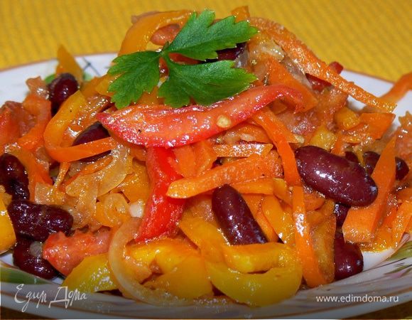 салат "оранжевый"