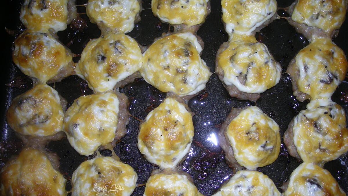 Котлеты с грибами