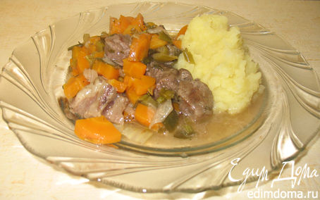 Рецепт Irish Lamb stew (тушеная баранина)