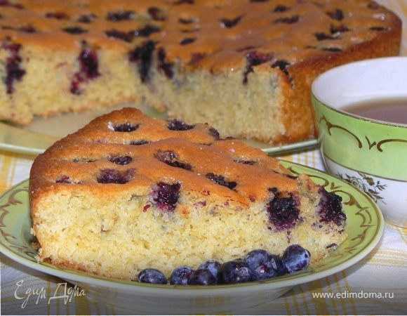 Пирог с голубикой Пирог с голубикой