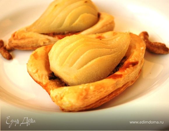 Пирожные с грушами