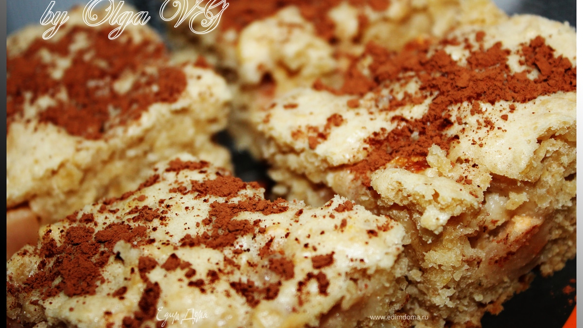 Яблочный пирог с ОВСЯНЫМИ ХЛОПЬЯМИ (Нордик)