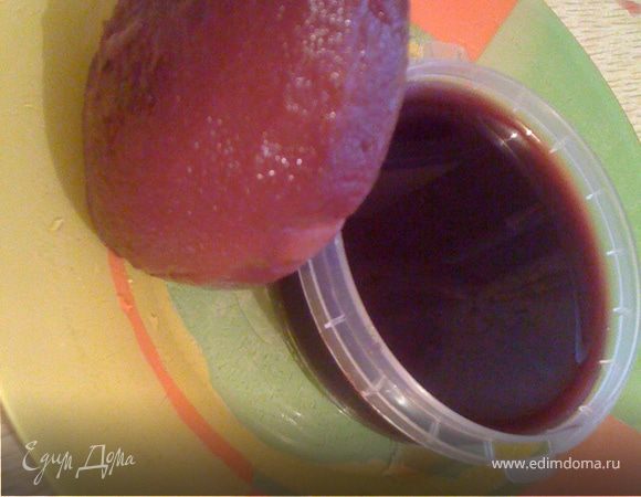 Груша в вине