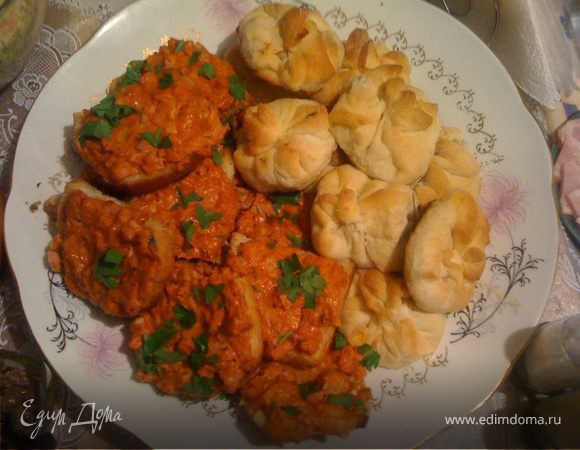 Жульен по-новому и пицца "Минутка"