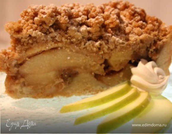 Яблоки в крошке