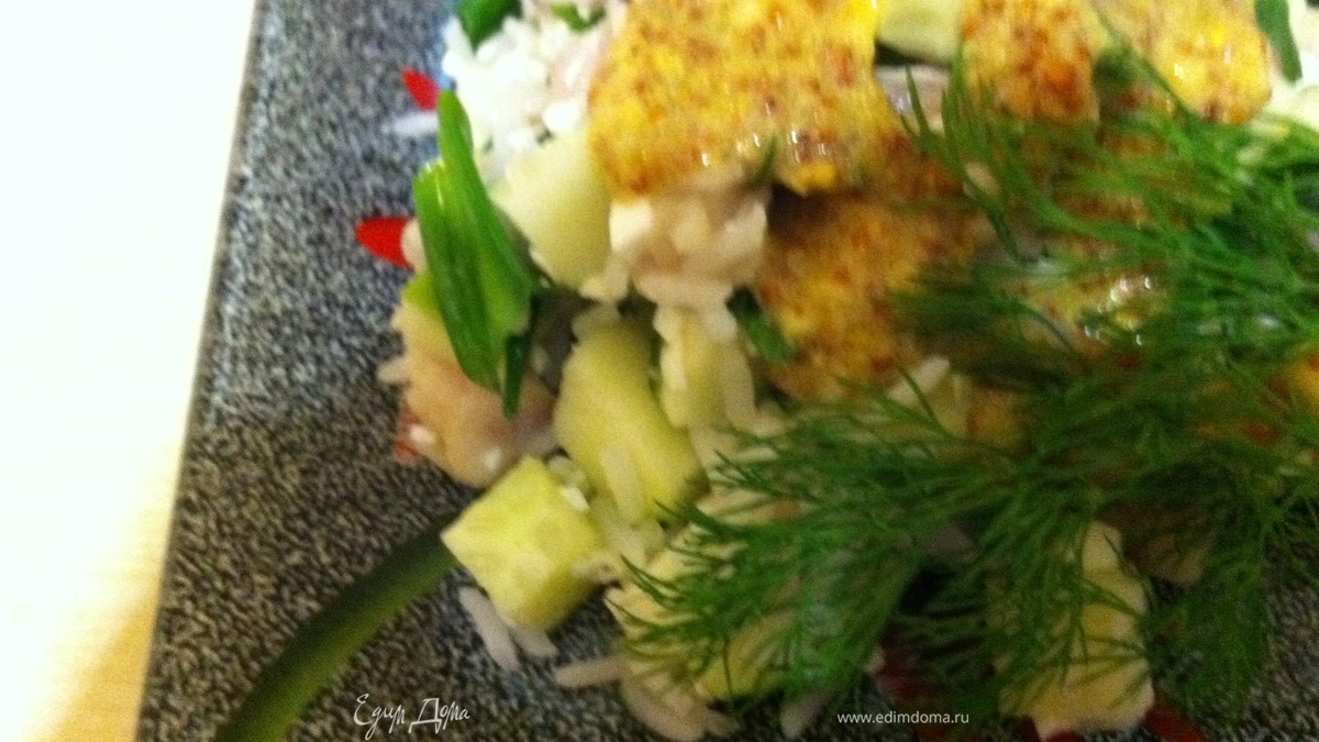 САЛАТИК С СЕЛЬДЬЮ