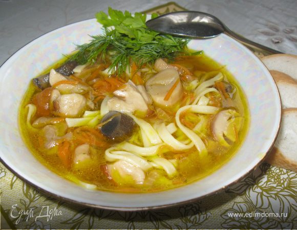 Грибная лапша Грибная лапша