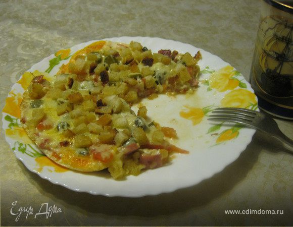 Яичница на завтрак. Яичница на завтрак.