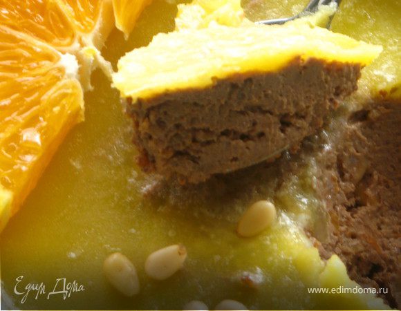 Печеночный паштет с тыквой и апельсиновым соком Печеночный паштет с тыквой и апельсиновым соком