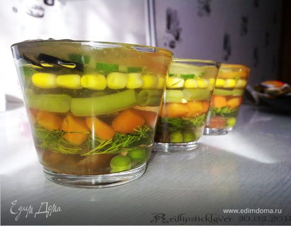 Овощное желе