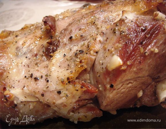 Запеченная ножка барашка