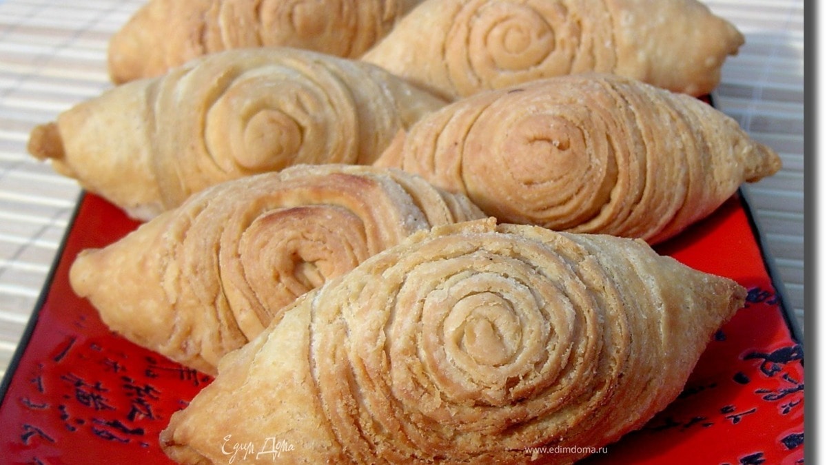 Пирожки из домашнего слоеного теста - родина  Малайзия