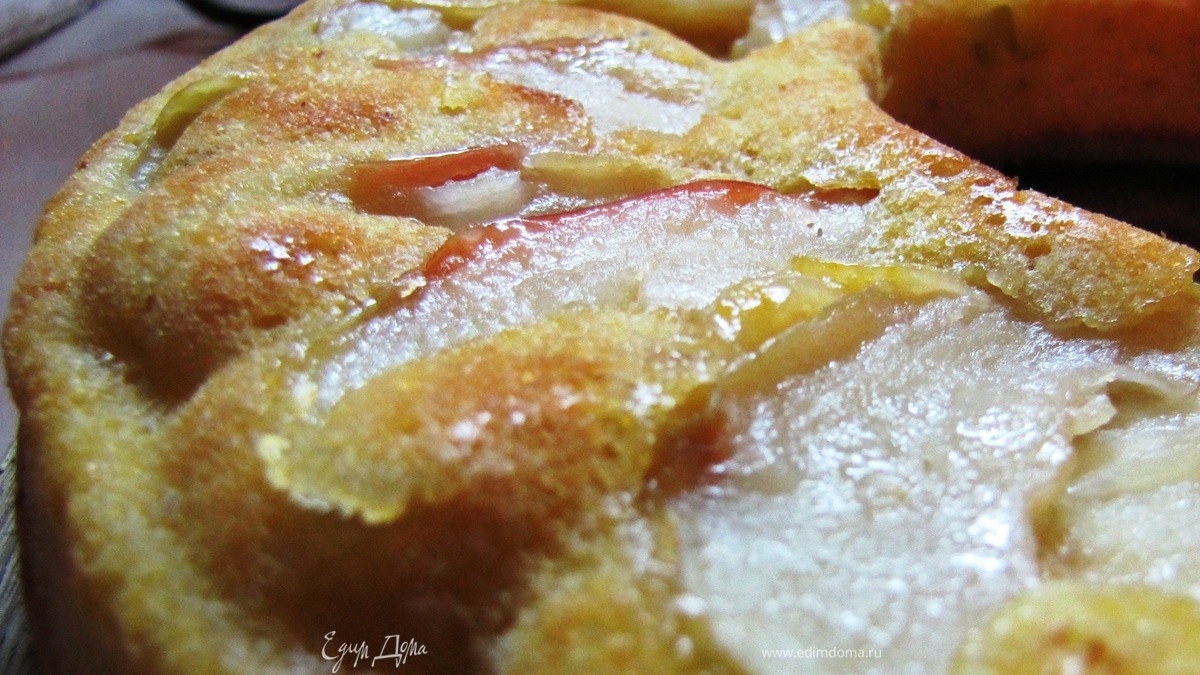 Пирог тыквенно-яблочный