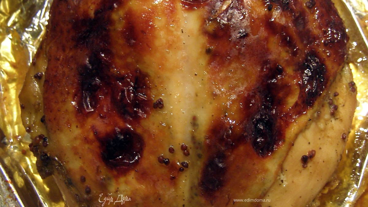 Запеченная куриная грудка (3 вида маринада)