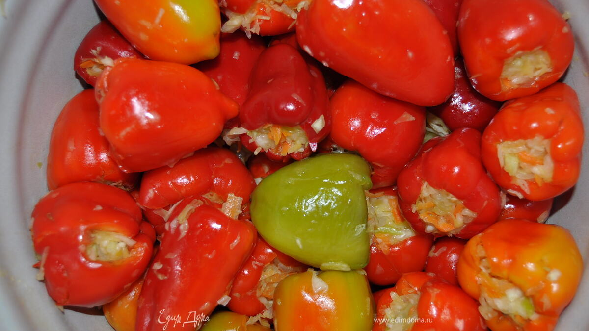 ПЕРЕЦ ФАРШИРОВАННЫЙ КАПУСТОЙ