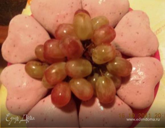 пирожные " сердечки" или мой первый опыт с мастикой