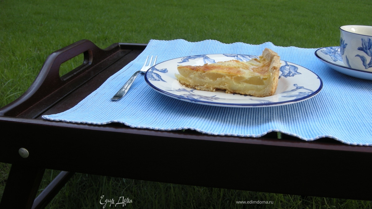 Пирог-Суфле с грушами