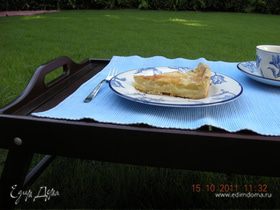 Пирог-Суфле с грушами