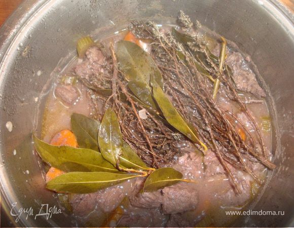 Мясо по-бургундски Мясо по-бургундски