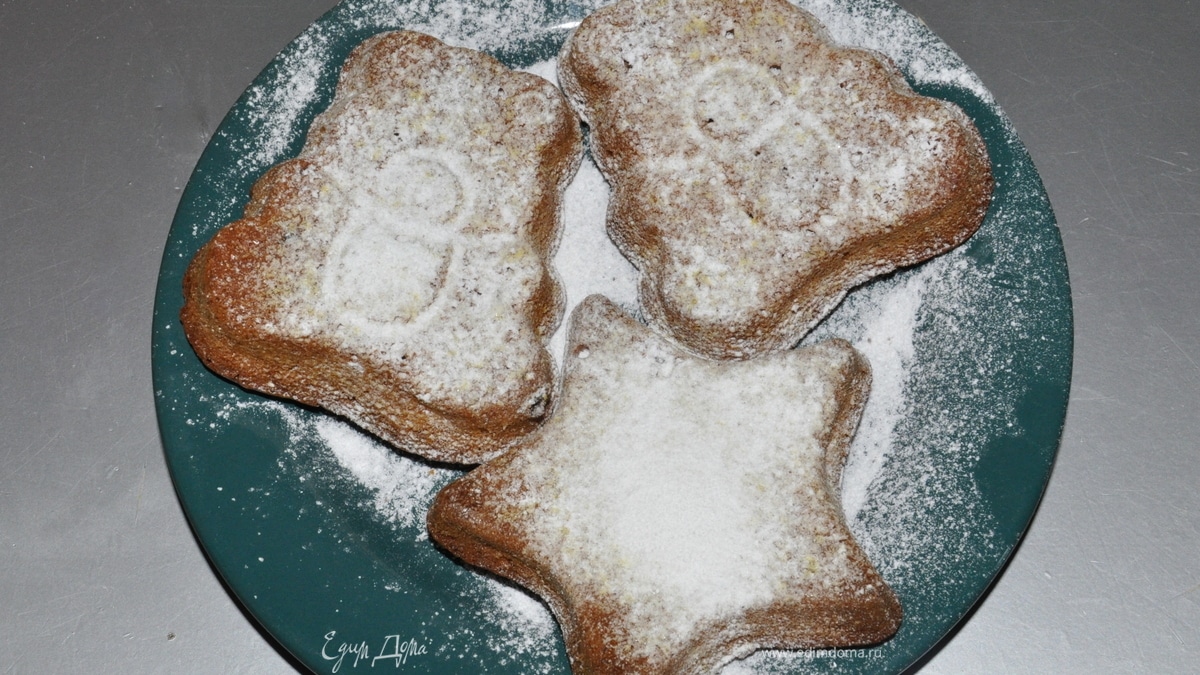 Кексы из тыквы