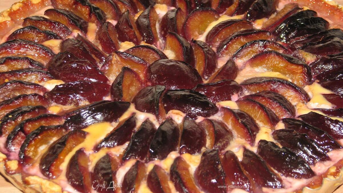 Сливовый тарт