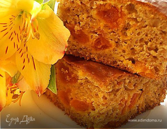 Кекс с курагой и цедрой апельсина Кекс с курагой и цедрой апельсина