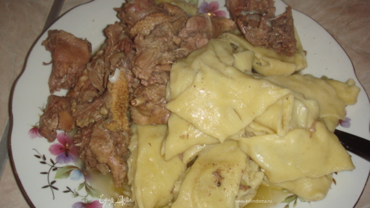 Штрюли(shtruli) с уткой