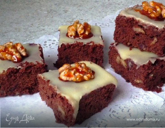 Шоколадно-ореховые брауни "День и Ночь" Шоколадно-ореховые брауни "День и Ночь"