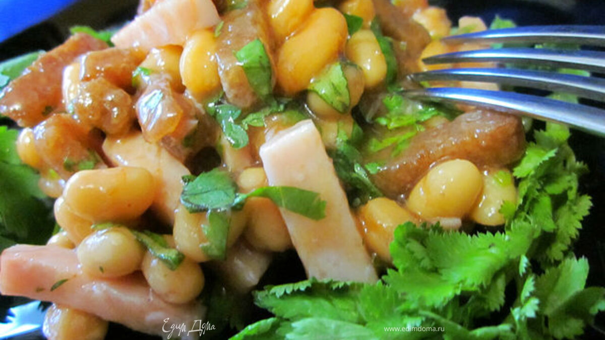 салатик "ГОСТИ НА ПОРОГЕ"