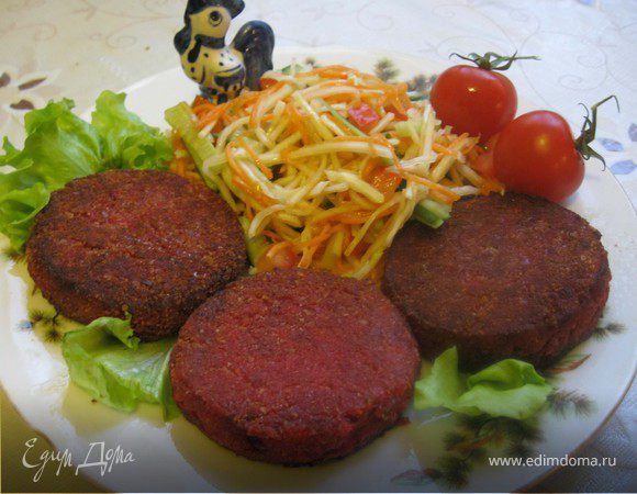 Свекольные котлеты