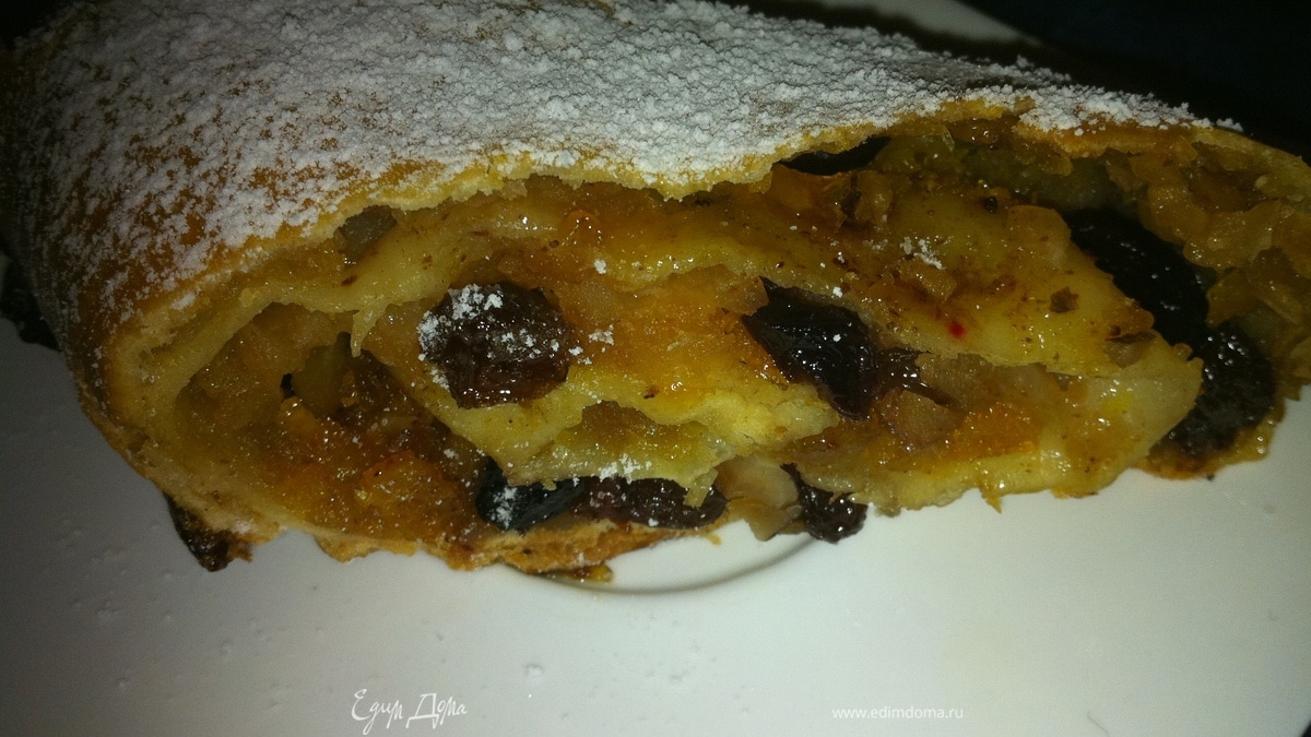 Яблочный штрудель