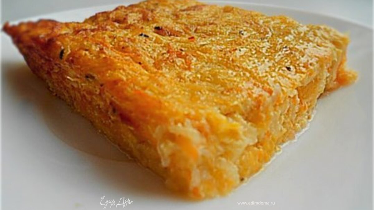 Нежная картофельная запеканка с тыквой