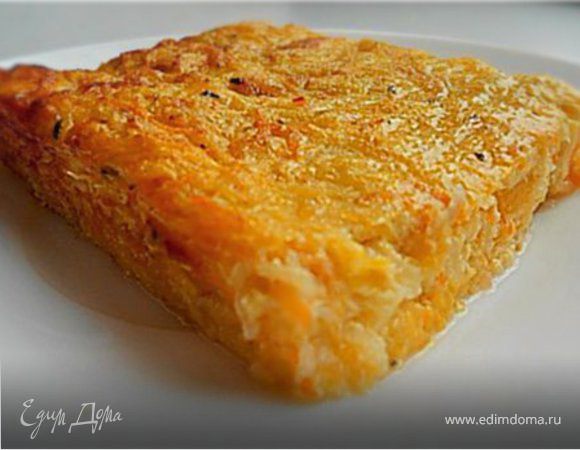 Нежная картофельная запеканка с тыквой