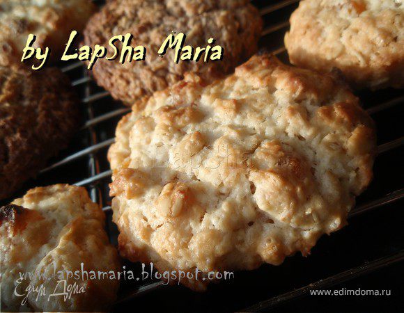 Овсяное печенье на йогурте (варианты)