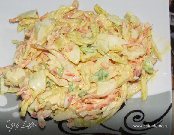 Салат с дайконом