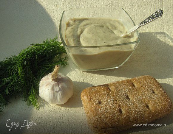 Пюре из баклажанов с йогуртом