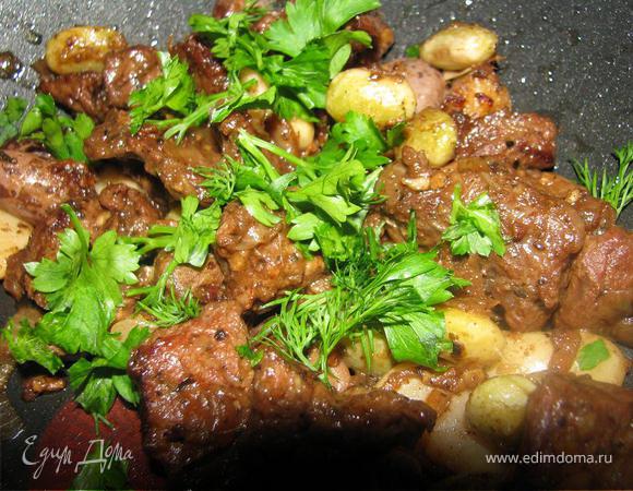 Ароматная говядина с фасолью Ароматная говядина с фасолью