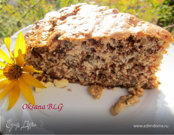 Абрикосово-ореховый бисквит